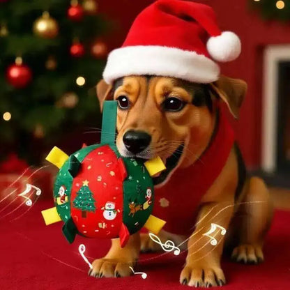 Lorqesia™ Christmas Rattle Ball — Shake, Chase & Cuddle
