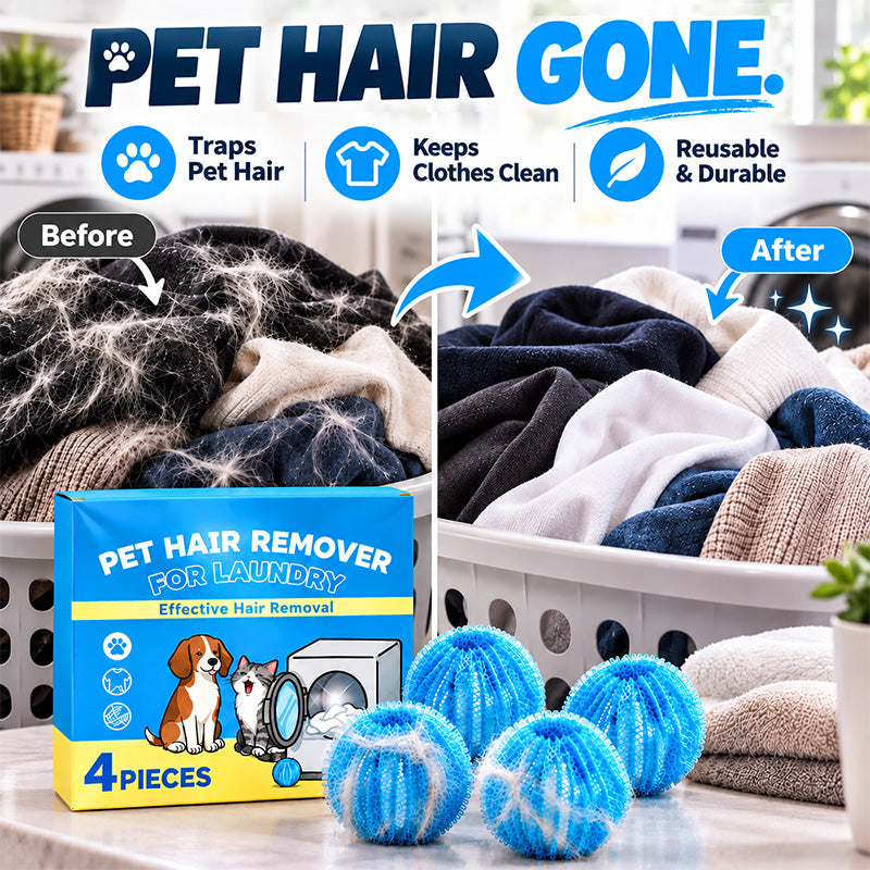 Lorqesia™ Reusable Pet Hair Remover Laundry Balls