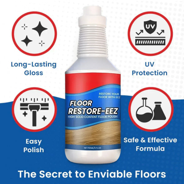 ✨Lorqesia™ Floor Restorer – Fast-drying, non-toxic shine.