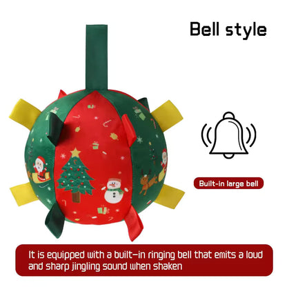 Lorqesia™ Christmas Rattle Ball — Shake, Chase & Cuddle