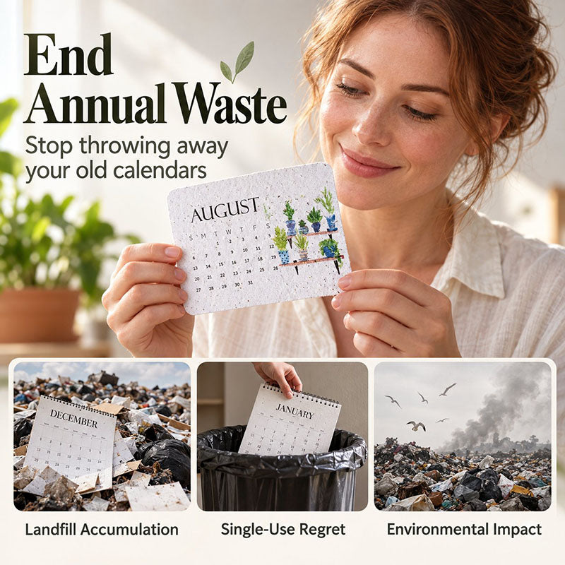 🇨🇦 🌱 2027 Plantable Desk Calendar — A Little Art. A New Beginning. 📅