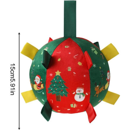 Lorqesia™ Christmas Rattle Ball — Shake, Chase & Cuddle