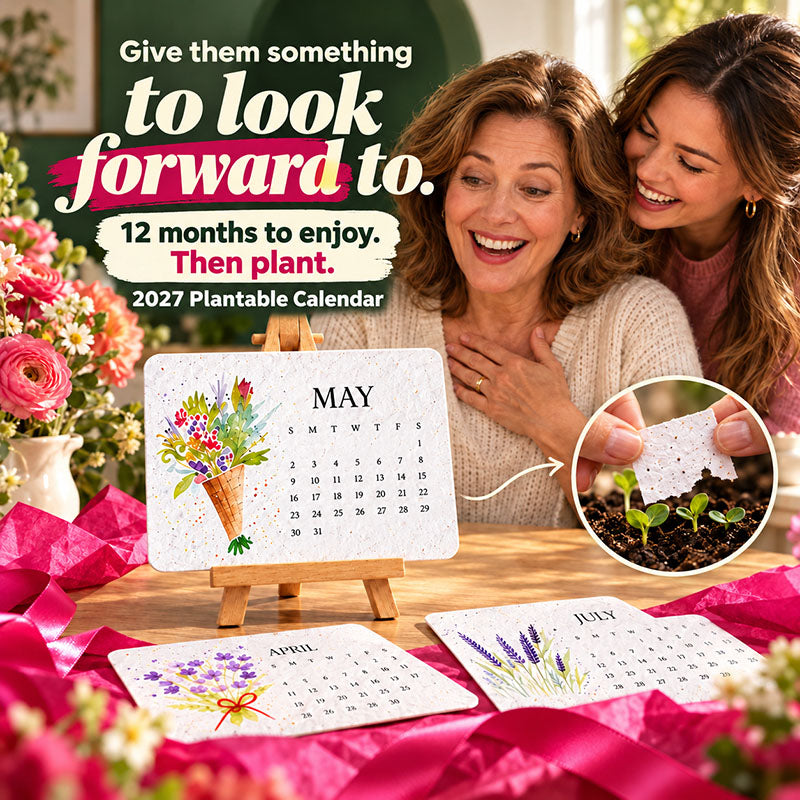 🇨🇦 🌱 2027 Plantable Desk Calendar — A Little Art. A New Beginning. 📅