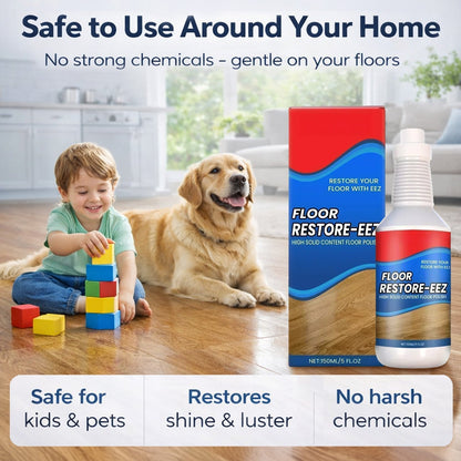 ✨Lorqesia™ Floor Restorer – Fast-drying, non-toxic shine.