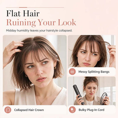 Lorqesia™ Cordless Mini Heated Volumizing Brush