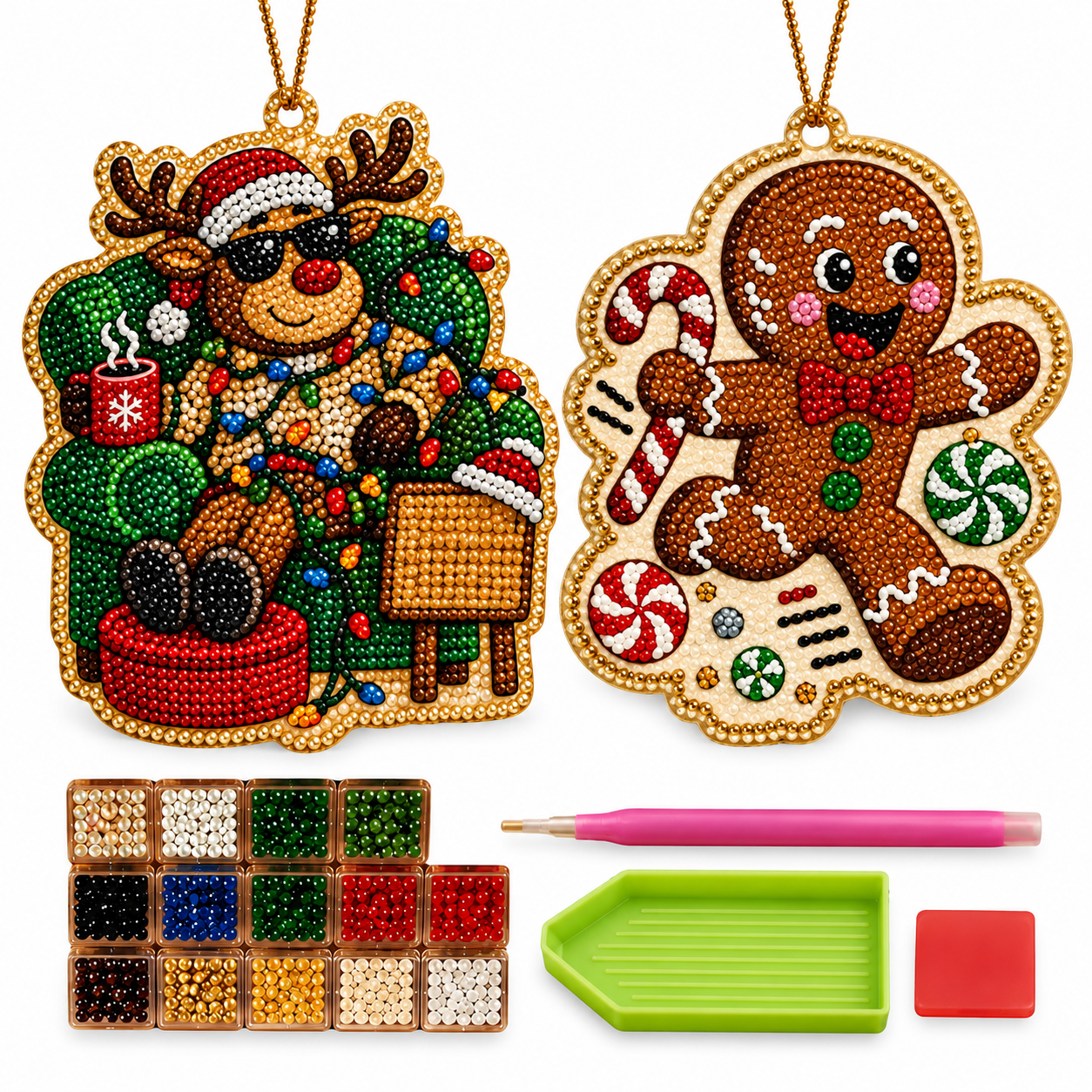 Reindeer+Gingerbread Man
