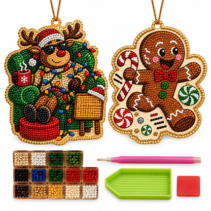 Christmas Pearl Art Ornament Kit