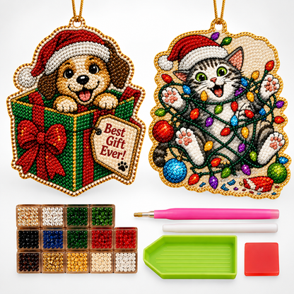 Christmas Pearl Art Ornament Kit