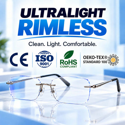 Color-Changing Reading Glasses – Clear Indoors, Tinted Outdoors