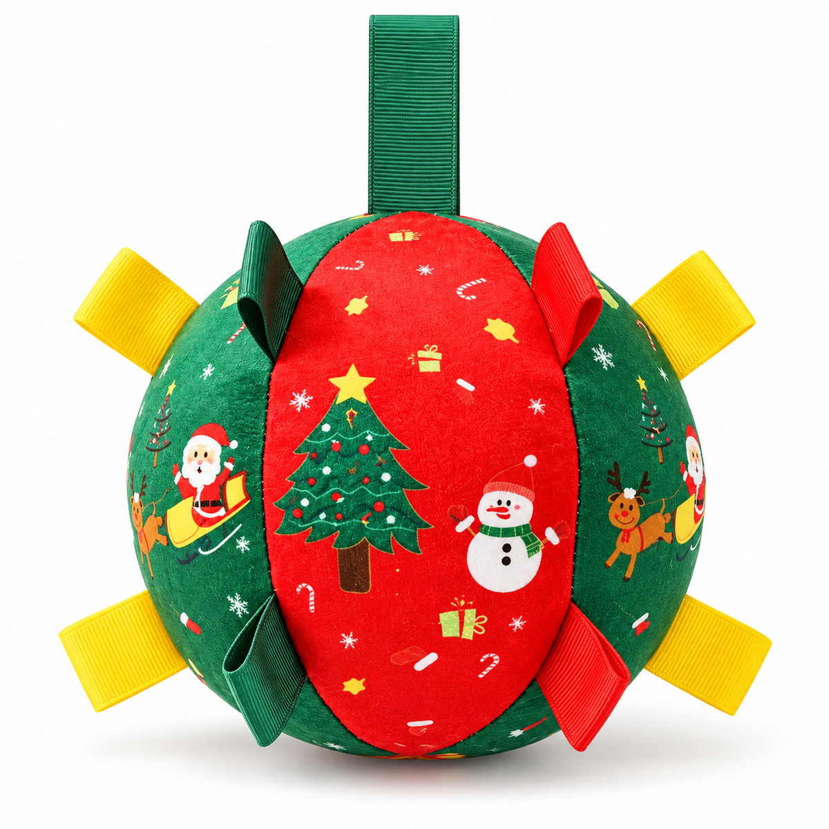 Lorqesia™ Christmas Rattle Ball — Shake, Chase & Cuddle (Offer)