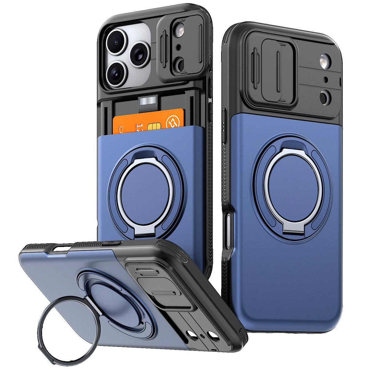 Shockproof Phone Case with Card Holder