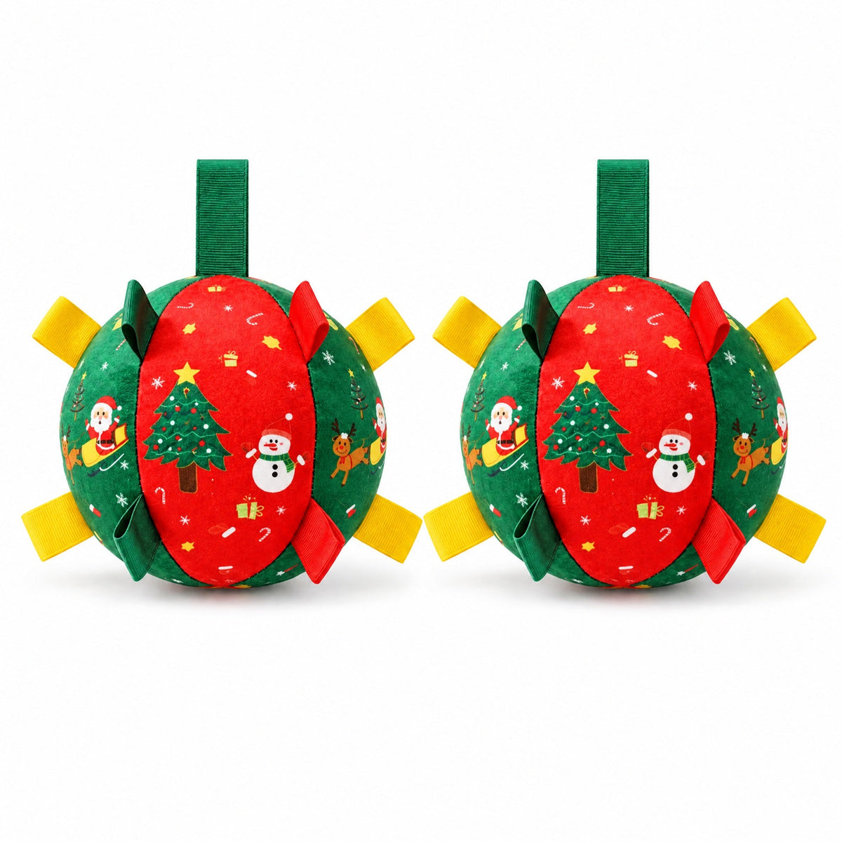 Lorqesia™ Christmas Rattle Ball — Shake, Chase & Cuddle (Offer)