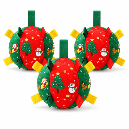 Lorqesia™ Christmas Rattle Ball — Shake, Chase & Cuddle (Offer)