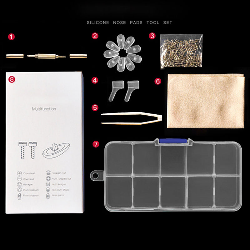 Eyeglass Nose Pad Repair Kit