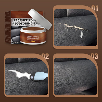 🥳2026 HOT SALE🥳💞50K+ SOLD!🛋️✨ 50% OFF! Leather Repair Paste – Fills scratches & scuffs, restores texture. (offer)