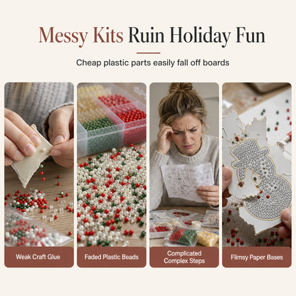 Christmas Pearl Art Ornament Kit