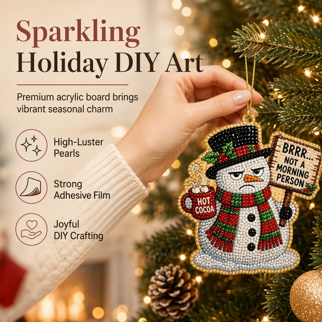 Christmas Pearl Art Ornament Kit