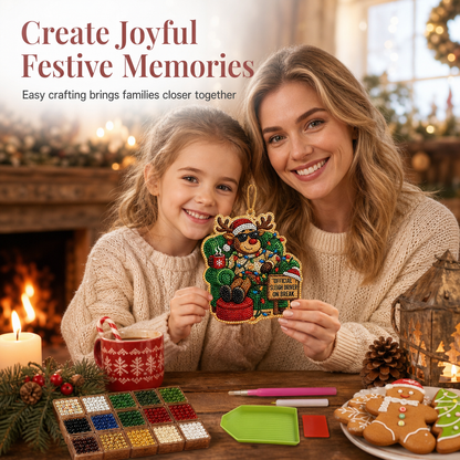 Christmas Pearl Art Ornament Kit