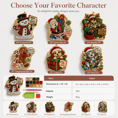 Christmas Pearl Art Ornament Kit