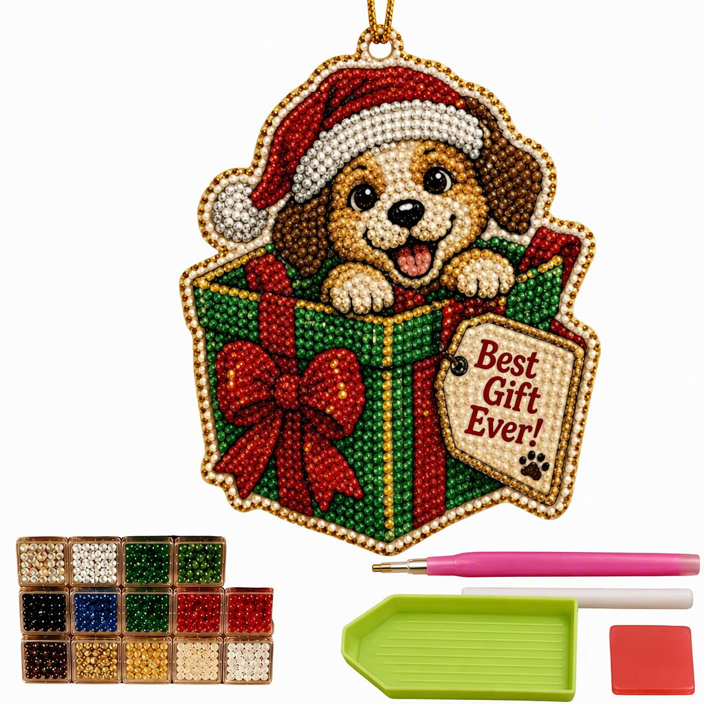 Christmas Pearl Art Ornament Kit