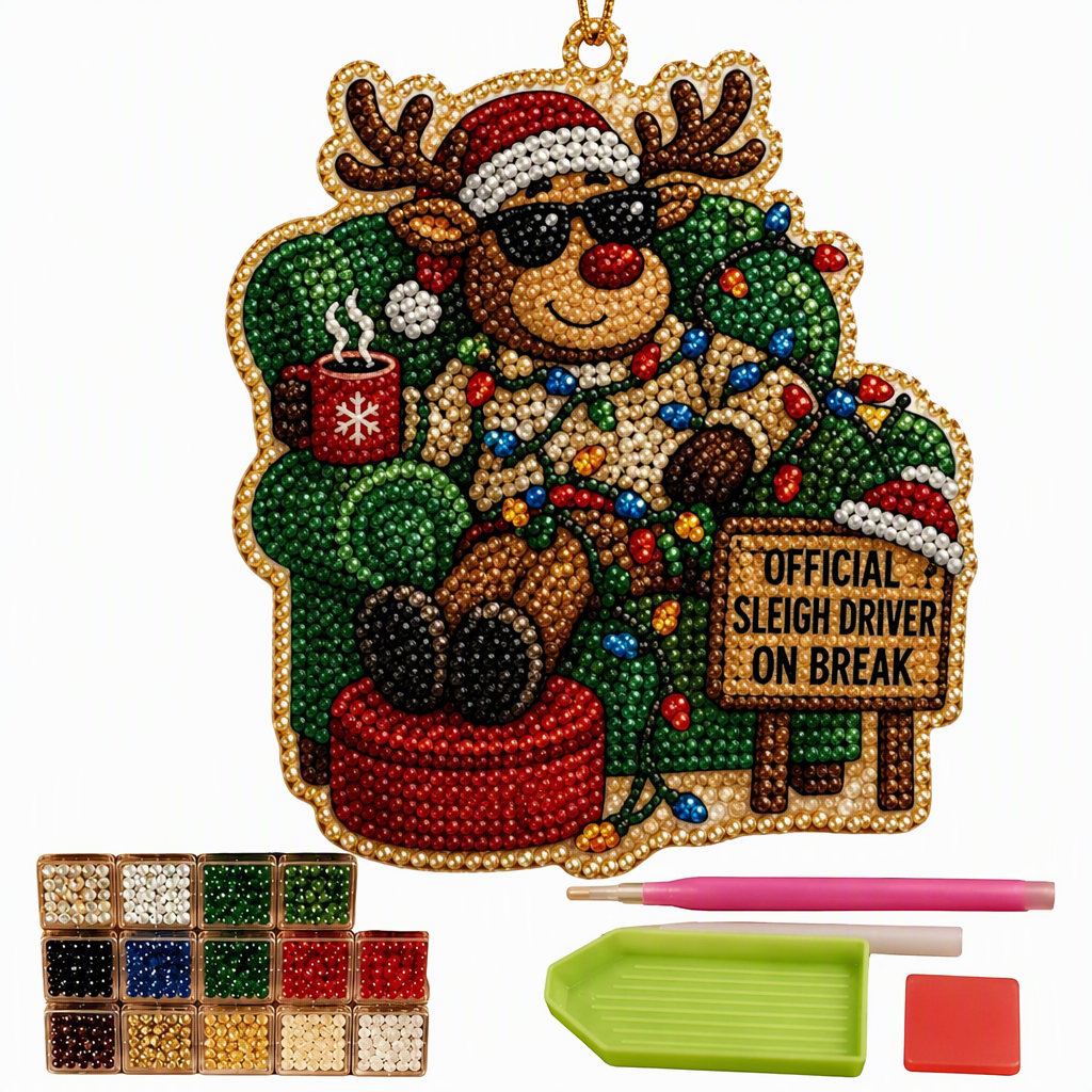 Christmas Pearl Art Ornament Kit