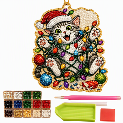 Christmas Pearl Art Ornament Kit